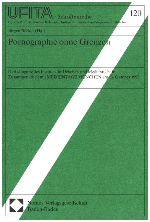 Bild vom Artikel Pornographie ohne Grenzen vom Autor Jürgen Becker