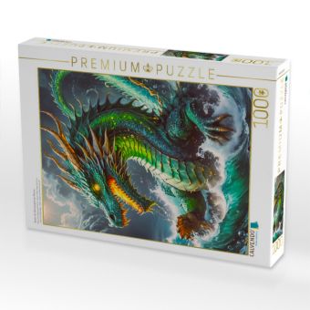 Produktbild: CALVENDO Puzzle Ryujin, der Drachengott des Meeres | 1000 Teile Lege-Gr&ouml;&szlig;e 64x48cm Foto-Puzzle f&uuml;r gl&uuml;ckliche Stunden