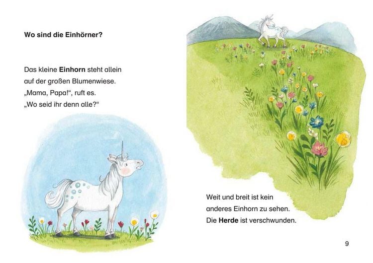 Produktbild: Lesel&ouml;wen 1. Klasse - Ein Stern f&uuml;r das kleine Einhorn