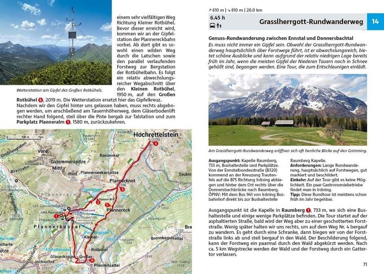 Produktbild: ROTHER Wanderf&uuml;hrer Steirische Niedere Tauern
