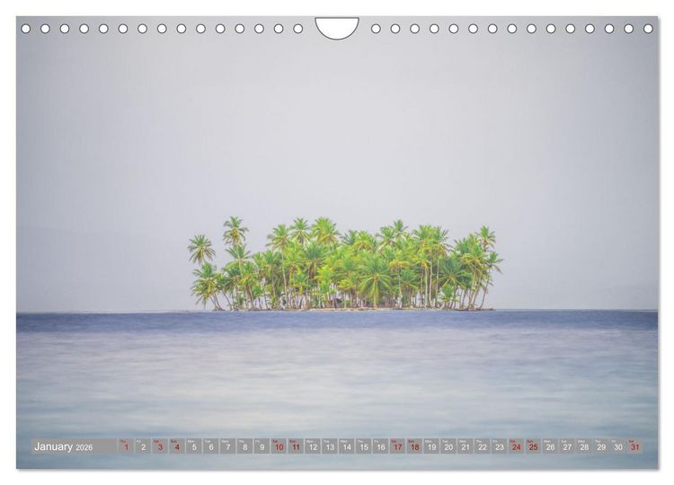 Produktbild: Central America - Fantastic Landscapes from Panama to Guatemala (Wall Calendar 2026 DIN A4 landscape), CALVENDO 12 Month Wall Calendar