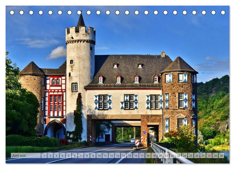 Produktbild: Bildsch&ouml;n - Die Mosel (Tischkalender 2026 DIN A5 quer), CALVENDO Monatskalender