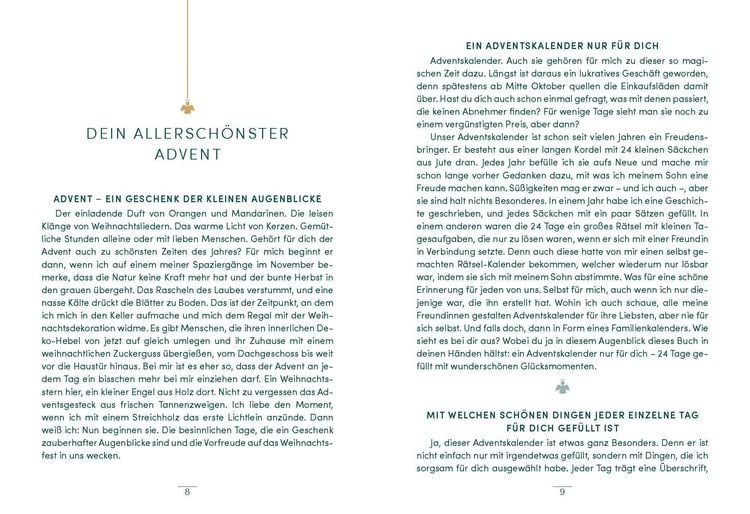 Produktbild: Dein Advent - 24 Gl&uuml;cksmomente nur f&uuml;r dich