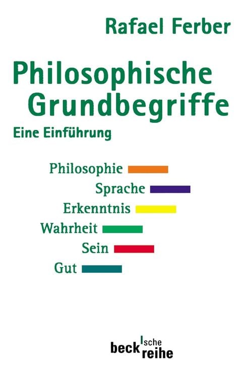 Produktbild: Beck'sche Reihe / Philosophische Grundbegriffe 1