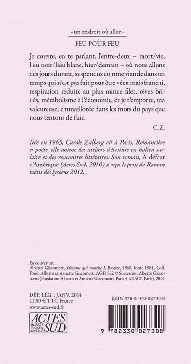 Produktbild: Feu pour feu