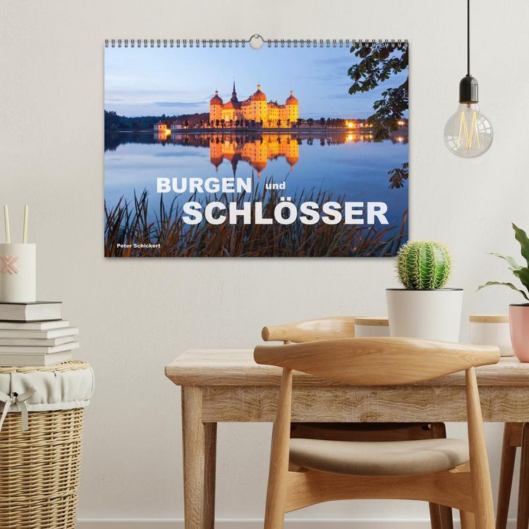 Produktbild: Burgen und Schl&ouml;sser (Wandkalender 2026 DIN A3 quer), CALVENDO Monatskalender