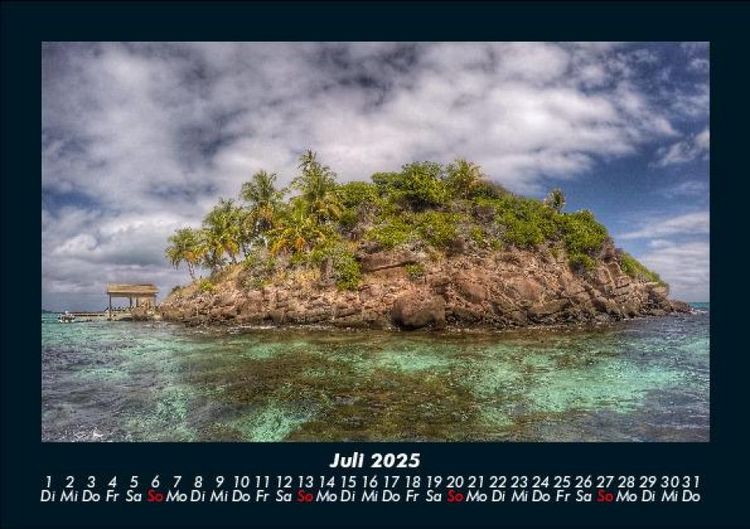 Produktbild: Fernweh Kalender 2025 Fotokalender DIN A5