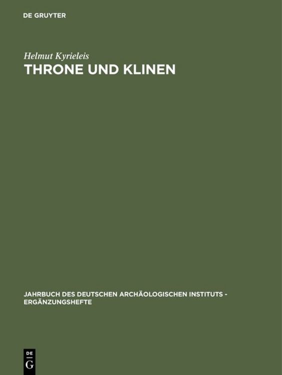 Produktbild: Throne und Klinen