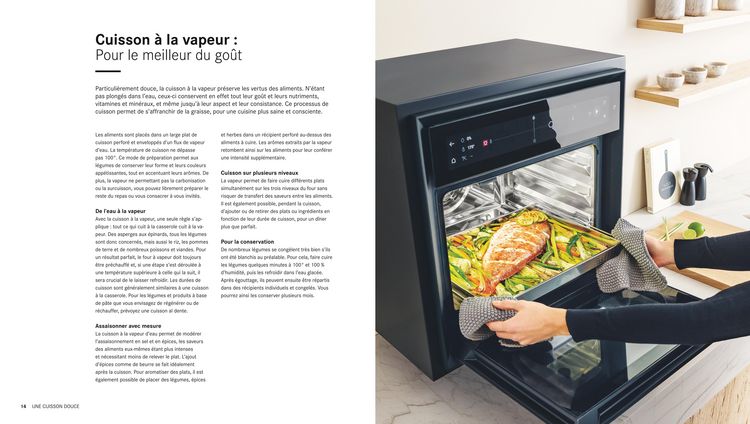 Produktbild: Haute gastronomie au four &agrave; vapeur