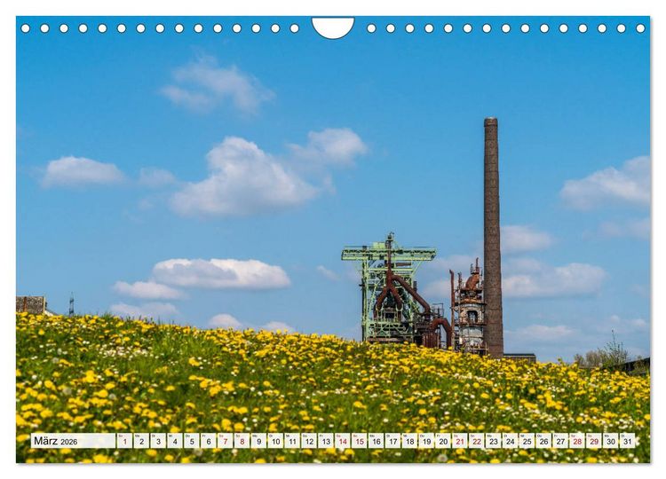 Produktbild: Das Ruhrgebiet (Wandkalender 2026 DIN A4 quer), CALVENDO Monatskalender