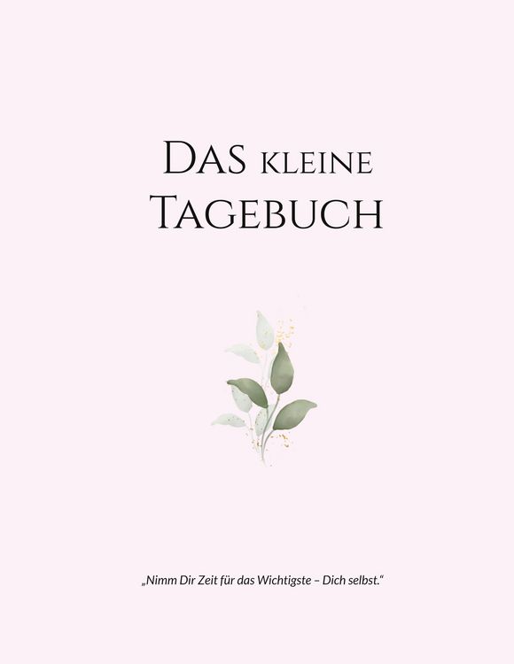 Produktbild: Das kleine Tagebuch