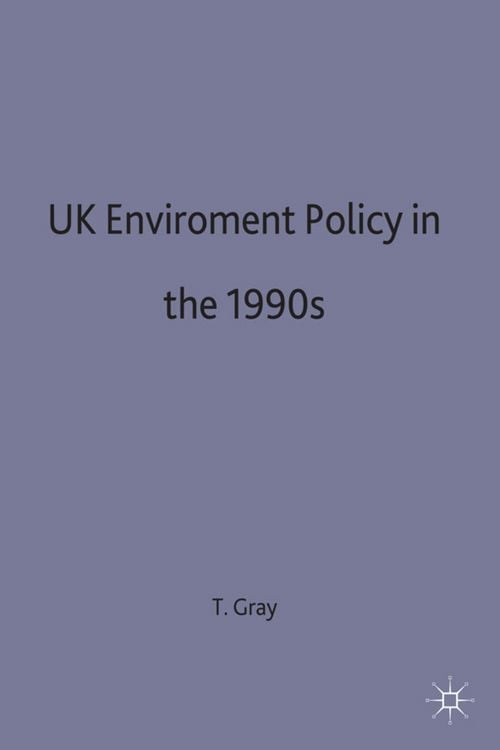 Produktbild: UK Environmental Policy in the 1990s