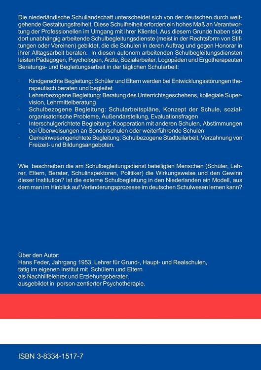 Produktbild: Externe Schulbegleitung in den Niederlanden