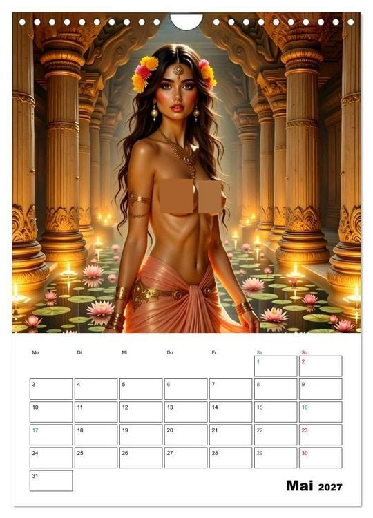 Produktbild: T&ouml;chter der alten G&ouml;tter (Wandkalender 2027 DIN A4 hoch), CALVENDO Monatskalender