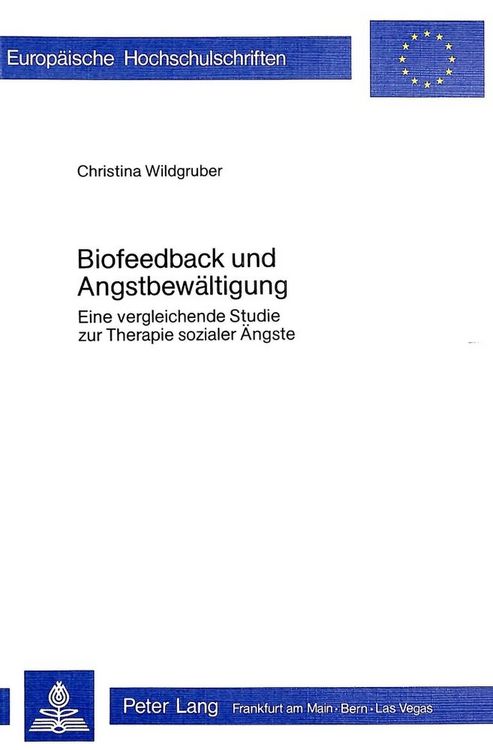 Produktbild: Biofeedback und Angstbew&auml;ltigung