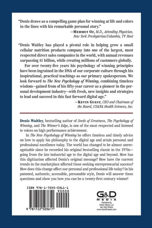 Produktbild: The New Psychology of Winning LIVE