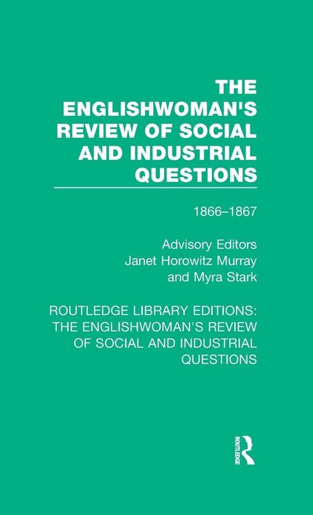 Produktbild: The Englishwoman's Review of Social and Industrial Questions