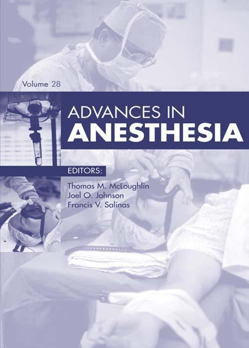 Produktbild: Advances in Anesthesia 2011