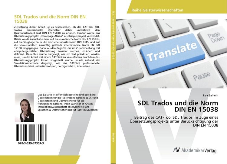 Produktbild: SDL Trados und die Norm DIN EN 15038