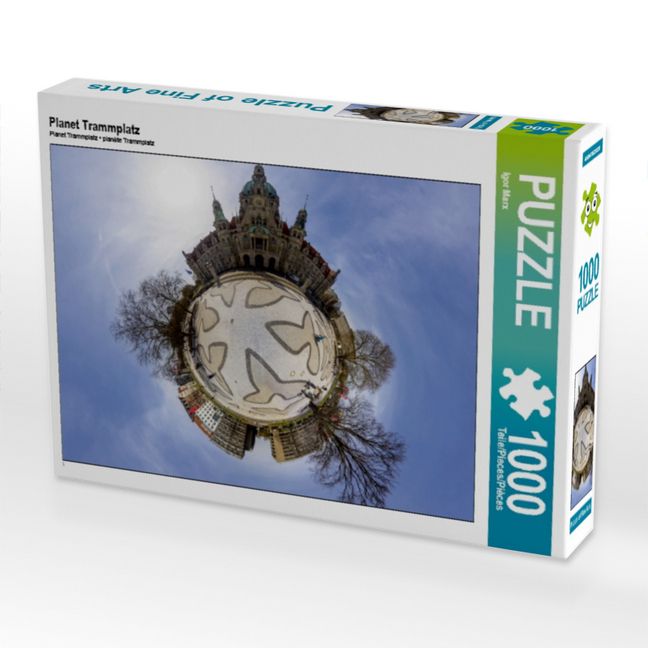 Produktbild: CALVENDO Puzzle Planet Trammplatz | 1000 Teile Lege-Gr&ouml;&szlig;e 64 &times; 48 cm Foto-Puzzle f&uuml;r gl&uuml;ckliche Stunden
