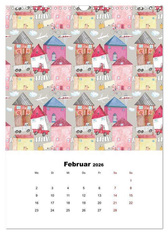Produktbild: MUSTERMACKE (Wandkalender 2026 DIN A3 hoch), CALVENDO Monatskalender