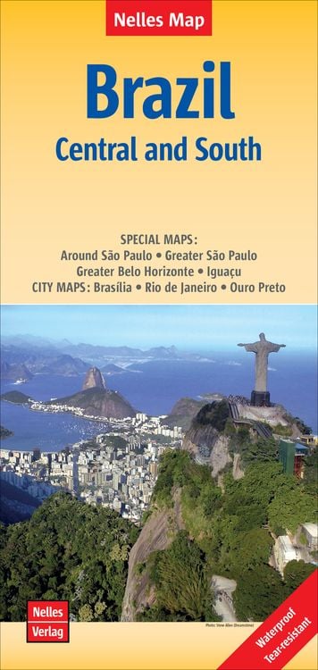 Produktbild: Nelles Map Brazil: Central and South