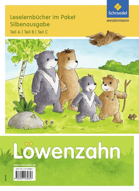 Produktbild: Löwenzahn. Leselernbücher A, B, C als Paket Silbenausgabe