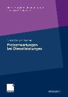 Produktbild: Preiserwartungen bei Dienstleistungen