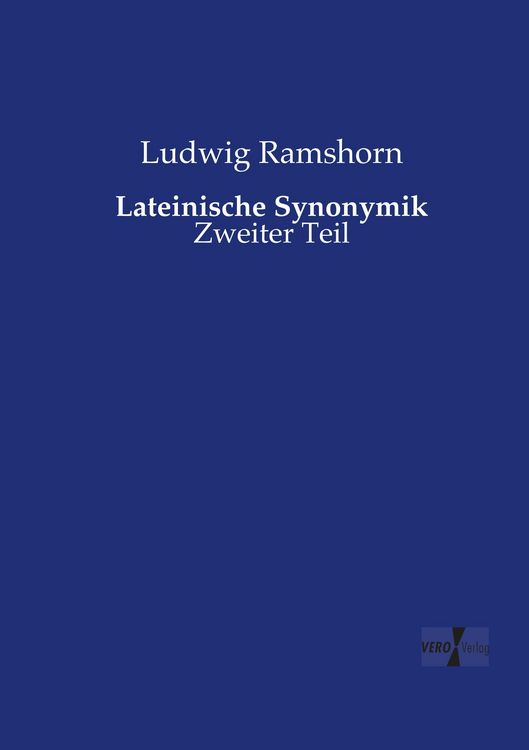 Produktbild: Lateinische Synonymik