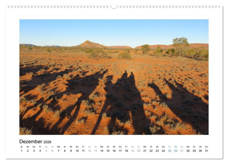 Produktbild: Traumziel Australien - Im Red Centre 2026 (hochwertiger Premium Wandkalender 2026 DIN A2 quer), Kunstdruck in Hochglanz