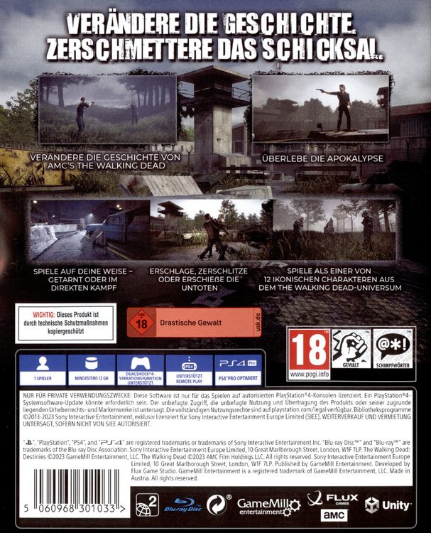 Produktbild: The Walking Dead: Destinies