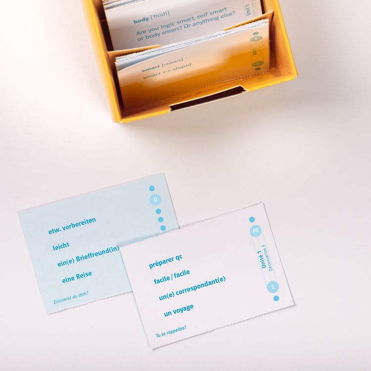 Produktbild: D&eacute;couvertes 3 (ab 2020) - Vokabel-Lernbox zum Schulbuch 3. Lernjahr