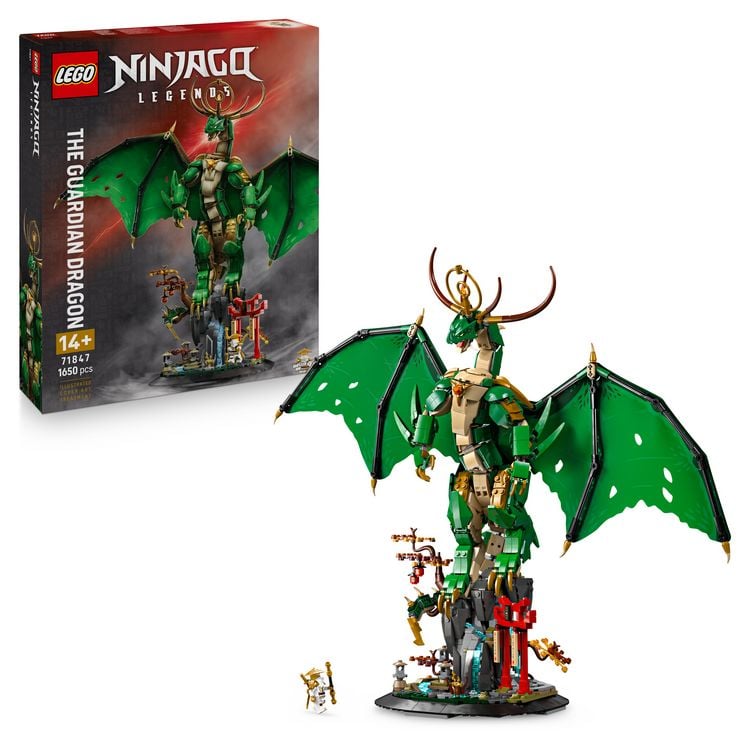Produktbild: LEGO NINJAGO Der W&auml;chterdrache - Bauset f&uuml;r Teenager - 71847