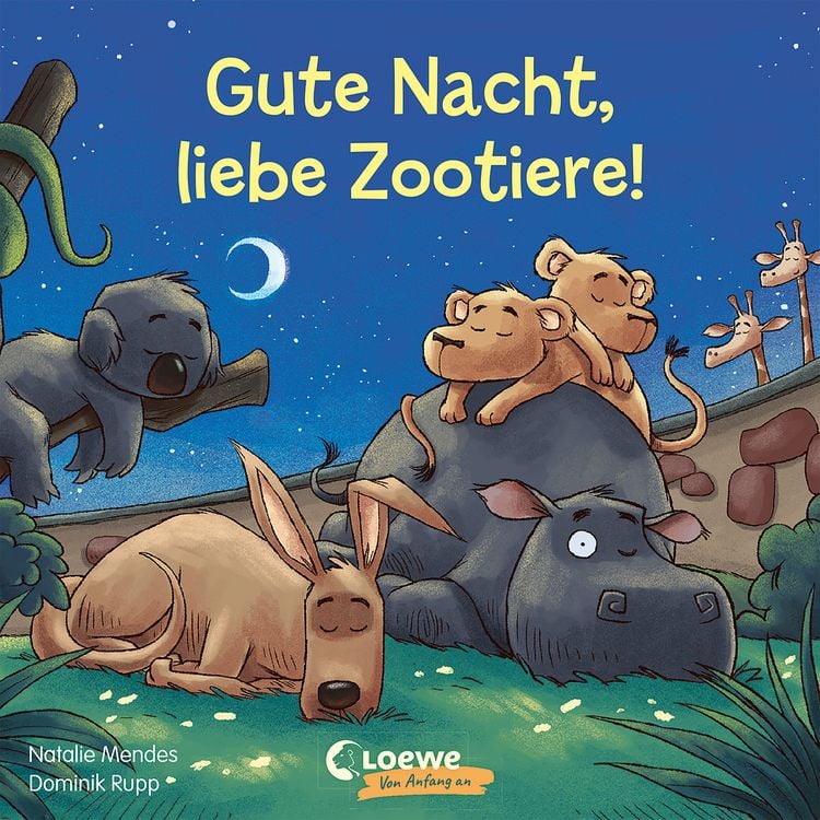 Produktbild: Gute Nacht, liebe Zootiere!