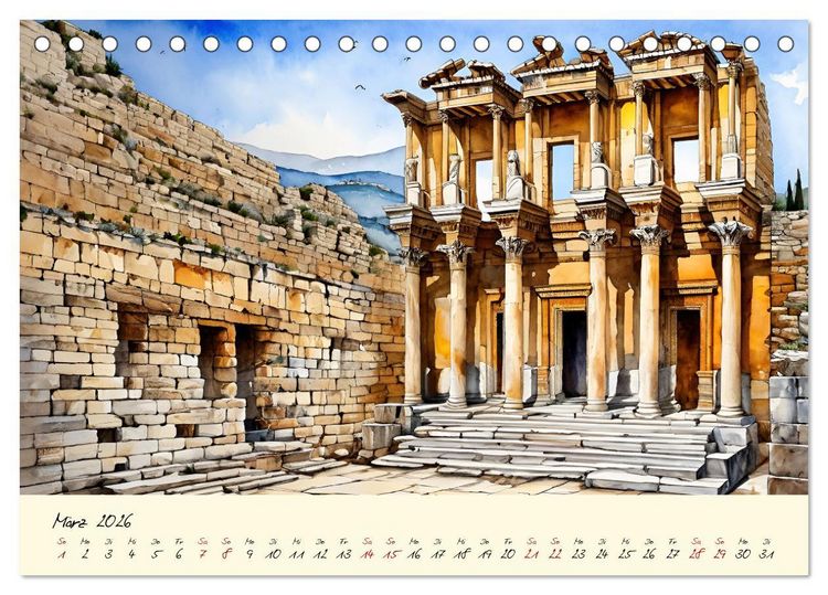 Produktbild: T&uuml;rkei - Land auf zwei Kontinenten (Tischkalender 2026 DIN A5 quer), CALVENDO Monatskalender
