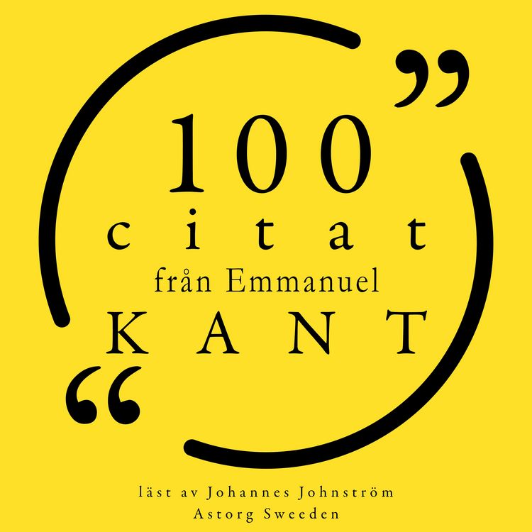 Produktbild: 100 citat fr&aring;n Immanuel Kant
