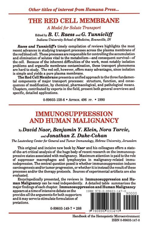 Produktbild: Handbook of the Hemopoietic Microenvironment