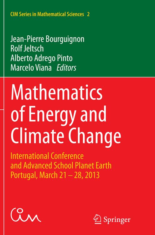 Produktbild: Mathematics of Energy and Climate Change