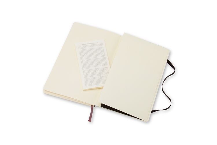 Produktbild: Moleskine. Notizbuch liniert gro&szlig;