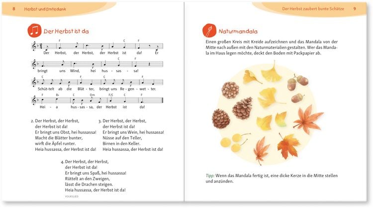 Produktbild: Herbst und Erntedank mit Kindern erleben