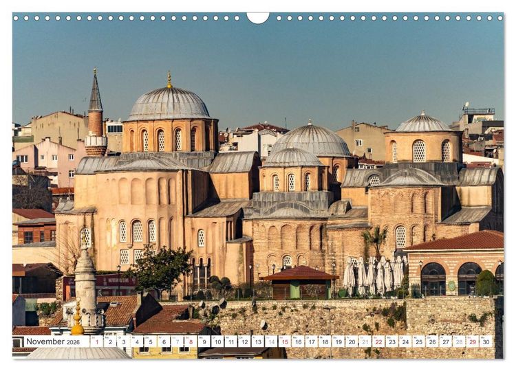 Produktbild: Istanbul - Faszination Moschee (Wandkalender 2026 DIN A3 quer), CALVENDO Monatskalender