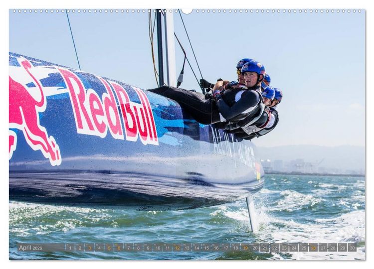 Produktbild: All In Racing - Segeln am Limit - Fotografien von Jens Hoyer (Wandkalender 2026 DIN A2 quer), CALVENDO Monatskalender
