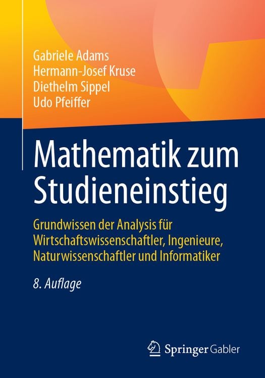 Produktbild: Mathematik zum Studieneinstieg