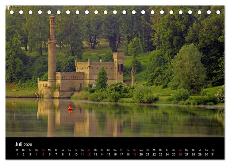 Produktbild: Potsdam Impressionen (Tischkalender 2026 DIN A5 quer), CALVENDO Monatskalender