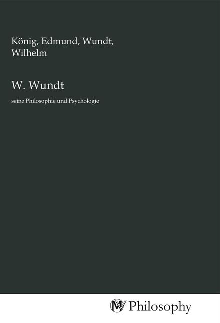 Produktbild: W. Wundt