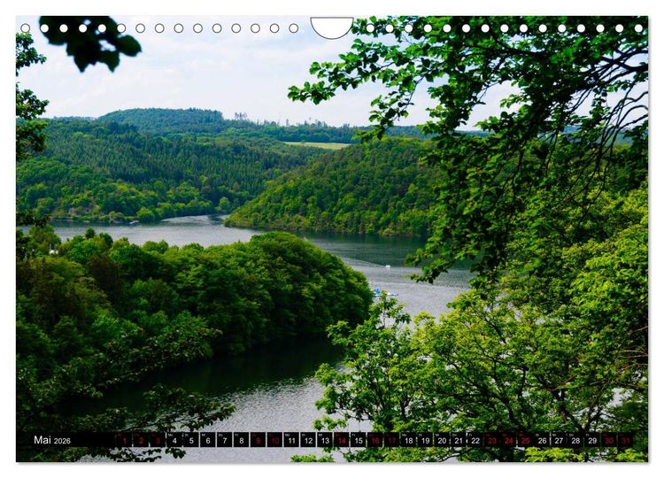 Produktbild: Rund um den Edersee (Wandkalender 2026 DIN A4 quer), CALVENDO Monatskalender