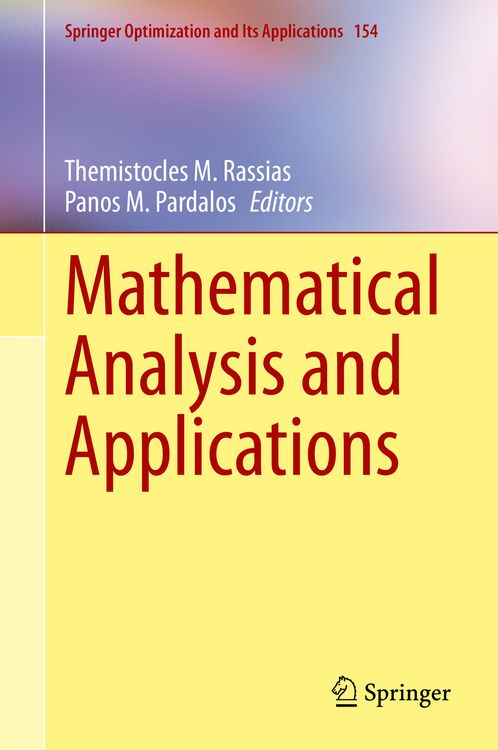 Produktbild: Mathematical Analysis and Applications
