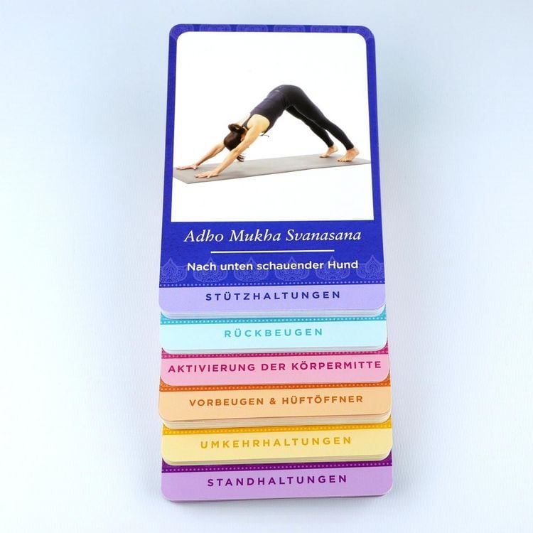 Produktbild: Yoga-Workouts gestalten &ndash; Kartenset