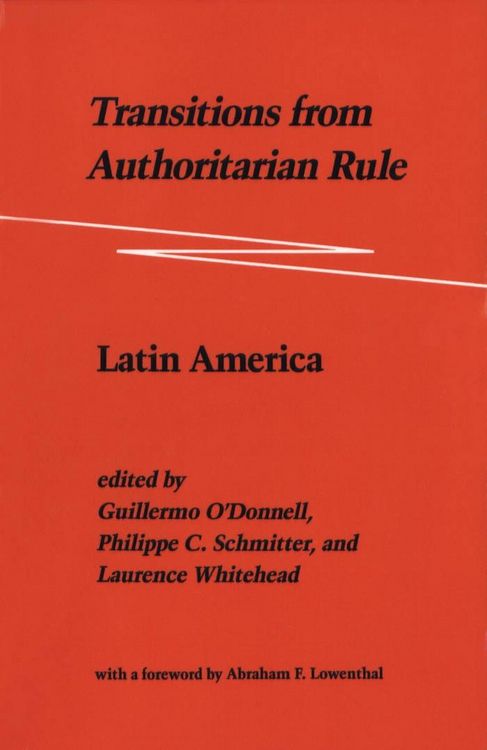 Produktbild: Transitions from Authoritarian Rule