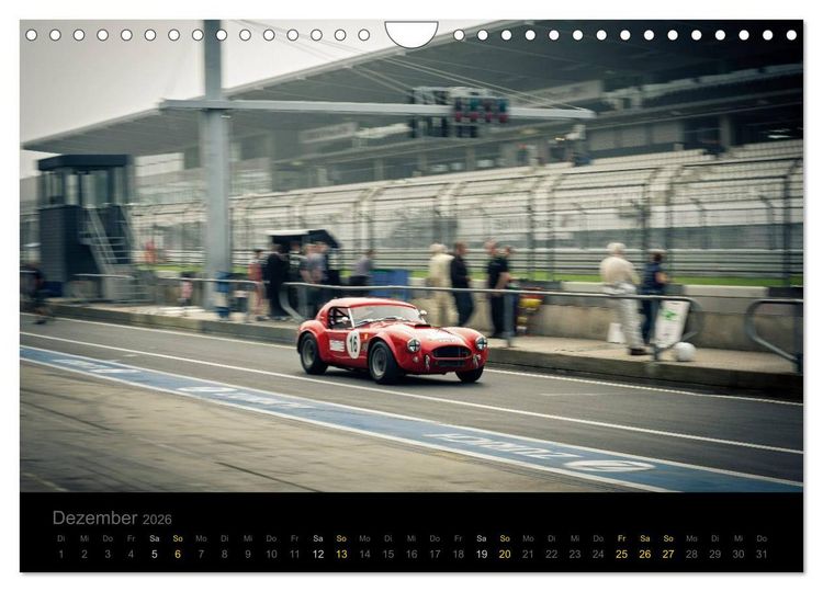Produktbild: AC Cobra - Racing (Wandkalender 2026 DIN A4 quer), CALVENDO Monatskalender